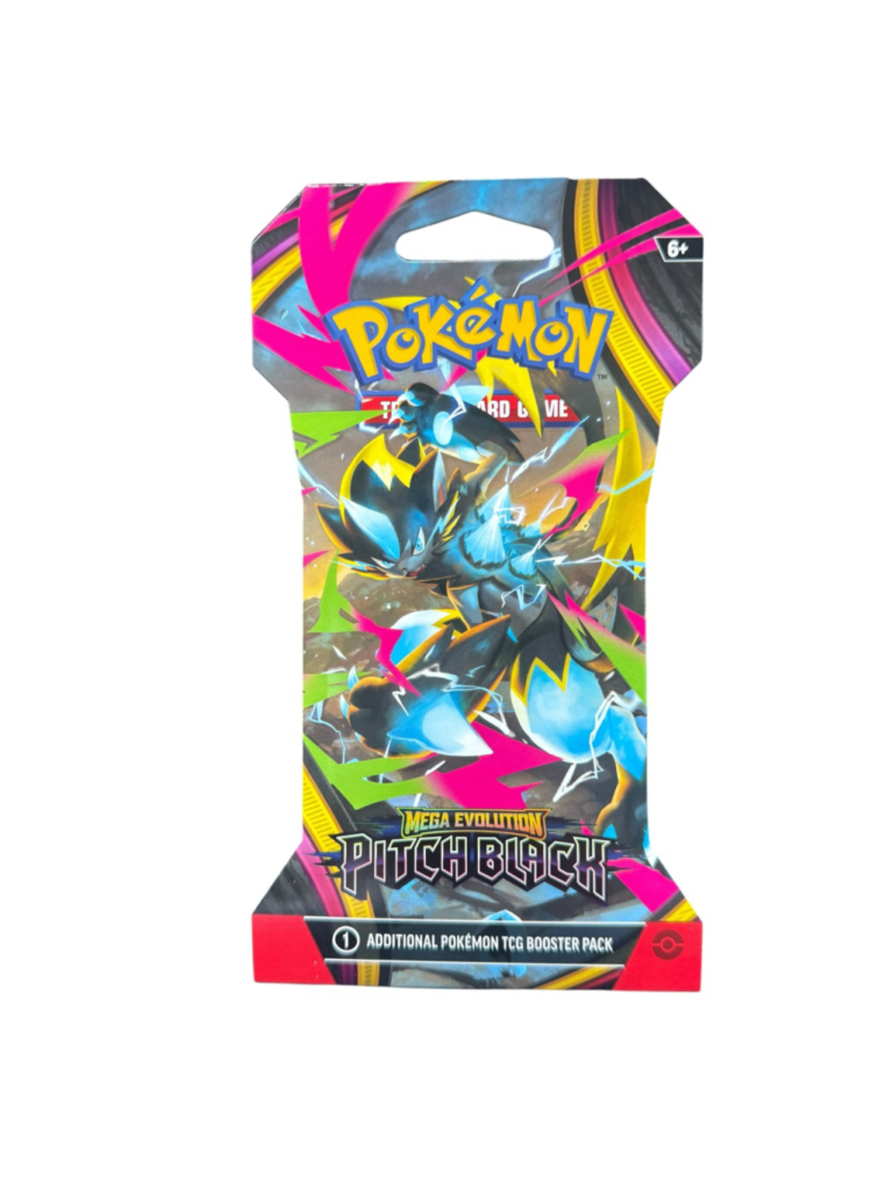 Pokémon Mega Evolution Pitch Black Trading Card Booster Pack New Sealed